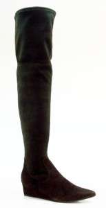 Vaneli Magreta Womens Over The Knee High Tall Boots Brown 6.5  