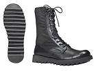   BLACK 10 RIPPLE SOLE JUNGLE BOOT, SIZED 5  13 REGULAR AND 5  12 WIDE