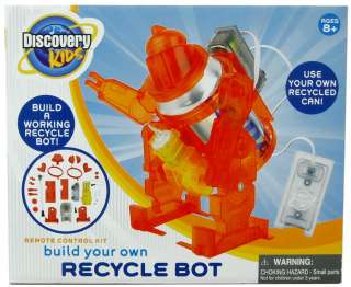 use your own recycled fan to build a working recycle robot assembly