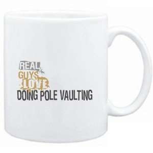   White  Real guys love doing Pole Vaulting  Sports: Sports & Outdoors