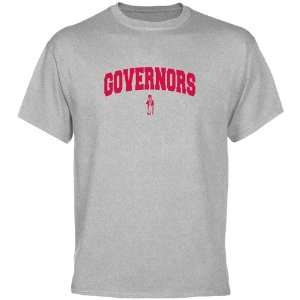   NCAA Austin Peay State Governors Ash Logo Arch T shirt : Sports