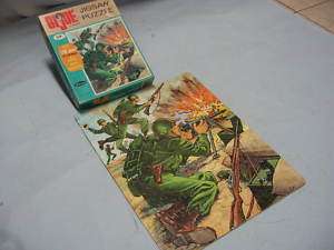 1965 GI Joe JigSaw Puzzle Action Marine N/Mint in Box  