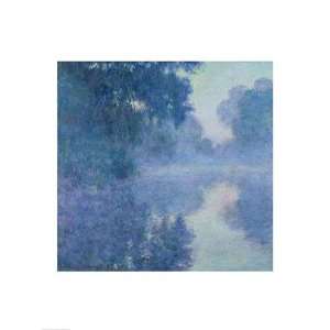 Branch of the Seine near Giverny, 1897 Finest LAMINATED Print Claude 
