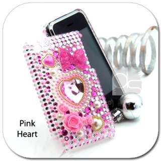 Bling Crystal Hard Cover Case Skin IPhone 3GS 3G s  