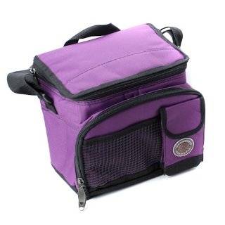  Hawaiian Hawaii Purple Lunchbox Lunch Box Bag Soft Thermal 