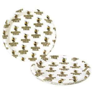   Yellowjackets Disposable Plastic Plates (12 Pack)