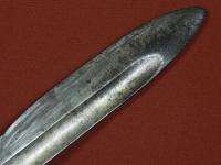 Spanish Spain WW1 Model 1907 Short Sword Fighting Knife w/ Scabbard 