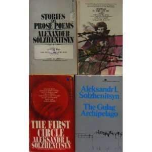 Aleksandr Solzhenitsyn Collection Four Titles in One Lot Aleksandr 