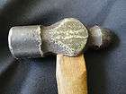 vintage c o railroad ball pein hammer true temper hammer