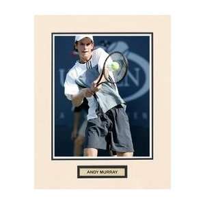  Andy Murray Matted Photo Sports Collectibles