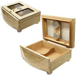 Cuban Crafters White Humidor and Cigar Accessories Set  Overstock