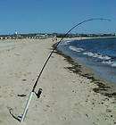 Solid Steel Fishing Rod Pole Holder Bank Sand Surf 18  