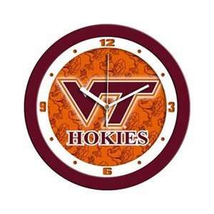 Virginia Tech University Hokies Wall Clock