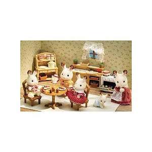  Calico Critters Deluxe Kitchen Set Toys & Games