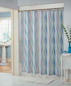 Dune Blue Shower Curtain  Overstock
