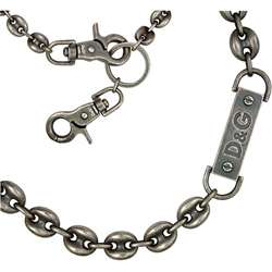 Dolce & Gabbana Mens Anchor Chain Necklace  