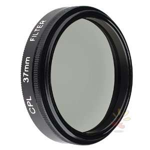  (CPL) Circular Polarizing Lens Lens Filter , 37mm Black 