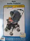 New Clear Plastic Baby Stroller Air Wind Rain Bug Cover Protector With 