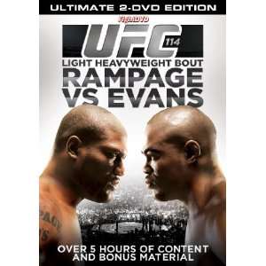  UFC 114 Rampage Vs. Evans DVD Movies & TV