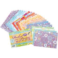 Die Cuts with a View Pocket Full Of Posies Mat Stack  