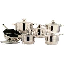   12 piece Heavy duty 18/10 Stainless Steel Cookware Set  