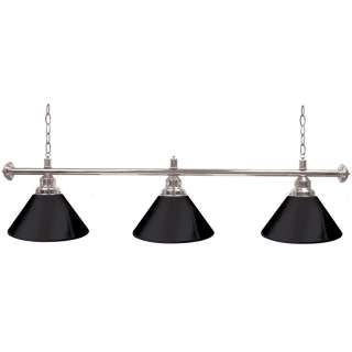 60 Inch 3 Shade Billiard Lamp Black Pool Table Light 844296056132 