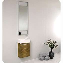   Zebra Stainless Steel Tall Mirror Bathroom Vanity  