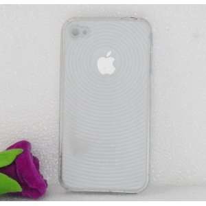  New For Apple iPhone 4 G 4G Finger Print White Case Cell 