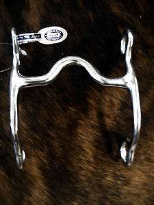   Stainless Steel Western Medium Port Pony Bit Bridle Headstall  
