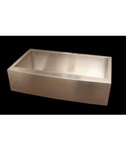 36 inch Stainless Steel Single Bowl Farmhouse Sink  Overstock