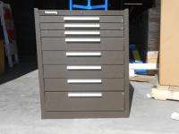  378LXB 8 Drawer Steel Brown Wrinkle Tool Chest Box Cabinet NR  