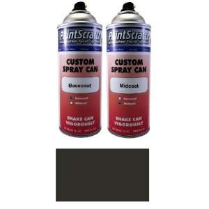 12.5 Oz. Spray Can of Black Sapphire Metallic Tricoat Touch Up Paint 