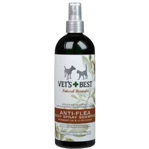  Natural Anti Flea Easy Spray Shampoo   16 oz (Quantity of 