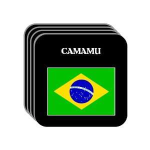  Brazil   CAMAMU Set of 4 Mini Mousepad Coasters 