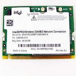 Intel Pro WM3B2200BG miniPCI Network Card (OEM)  