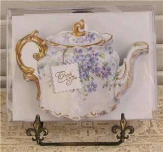 Carol Wilson Thank You Teapot Note Cards Boxed Set 095372171229  