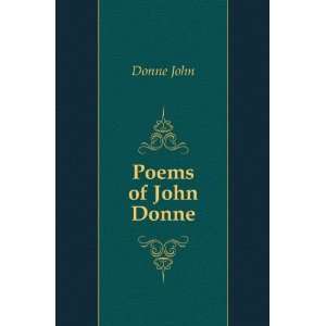  Poems of John Donne Donne John Books