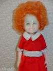 Unique Vintage 14 Orphan Annie all Cloth Doll from 50s or 60s
