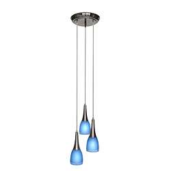 light Blue Hanging Pendant Lamp  Overstock