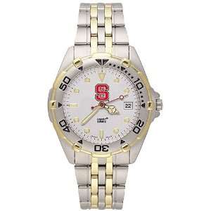   Carolina State Wolfpack Mens All Star Watch w/Stainless Steel Band