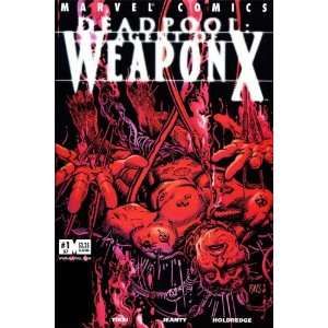  Deadpool #57 Comic Agent of Weapon X Part 1 (Marvel, 2001 