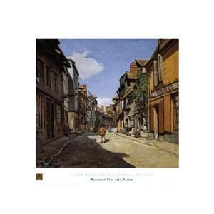  Rue de la Bavolle by Claude Monet 28x20