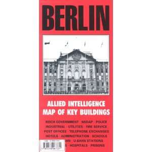  Berlin Intelligence Map (9781870067331) Books