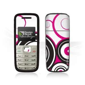  Design Skins for Nokia 1200   Pink Circles Design Folie 