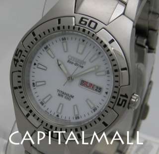   by japan cal e101 eco drive movement no battery change required white