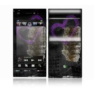  Sony Ericsson Satio Decal Skin Sticker   Urban Love 