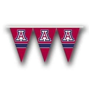  University Arizona Wildcats 25ft Pennant Banner Flags 