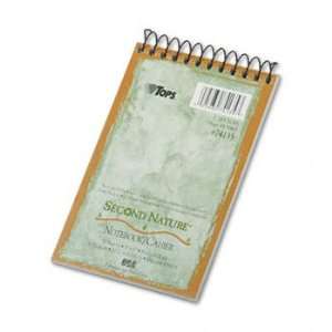 TOPS 74135   Second Nature Subject Wirebound Notebook, Narrow Rule, 3 