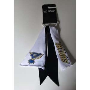   : St. Louis Blues Ponytail Holder Hair Tie Ribbon: Sports & Outdoors
