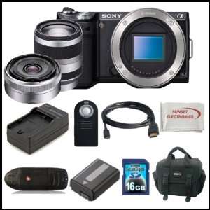 16mm & 50mm Lenses. Package Includes: Sony Nex5N Digital Camera, Sony 